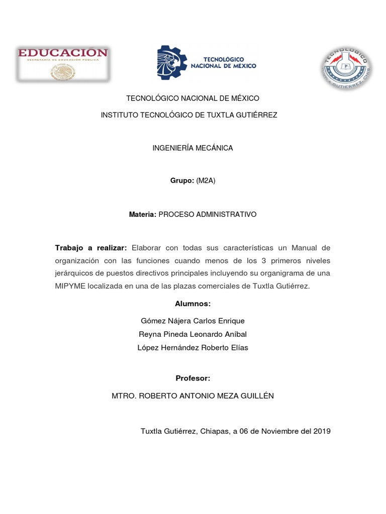 Manual de Organizacion (Pizza Hut) PDF Calidad