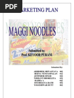 Download Maggi Noodles Marketing Plan by devku2002 SN43379925 doc pdf