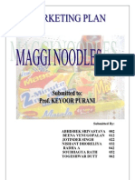 Maggi Noodles Marketing Plan