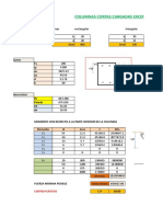 Columnas Cortas Cargadas Excentricamente A Flexiòn Uniaxial: F'C Fy Ac As D H