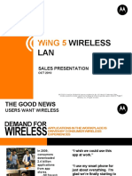 Motorola WiNG 5 WLAN Presentation