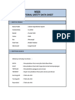 MSDS Kaporit PDF