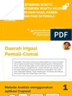 Ptid - Pagi - Analisis Kebutuhan Air Tanaman Menggunakan Cropwat (PPT) - Kelompok 2