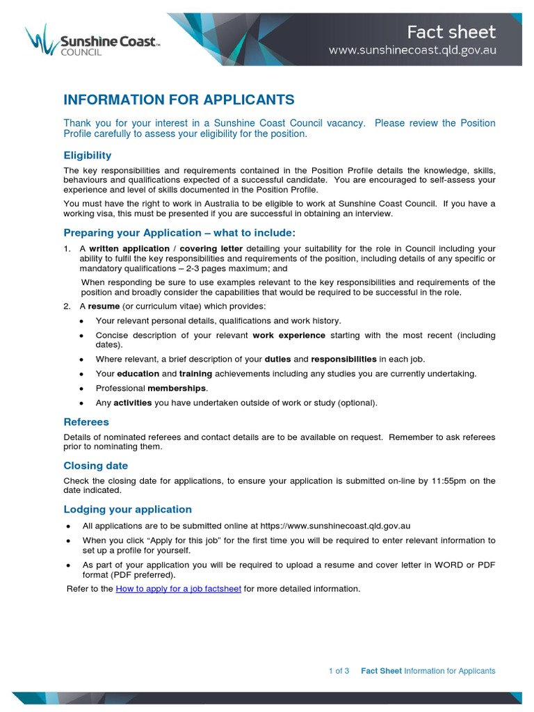 Prospective Applicants | PDF | Interview | Résumé
