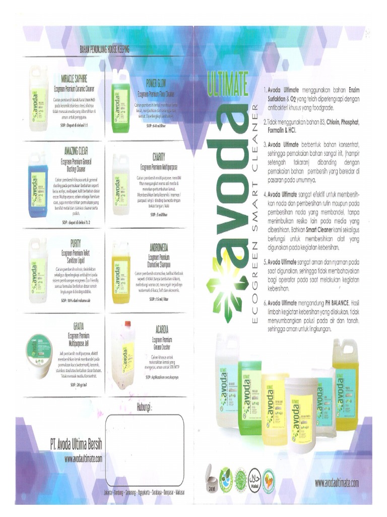 AVODA Brochure | PDF