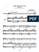 2) - Kling Leise, Mein Lied, S.301 (Liszt) PDF