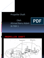 Propeller Shaft Ahmad Banu Adam XI-O1