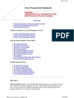 Surface Preparation Standards