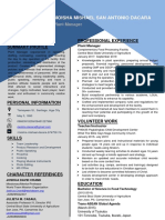 Moisha Resume 2019 PDF