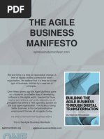 The Agile Business Manifesto