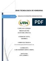 Analisis de Codigos de Etica Hondureños