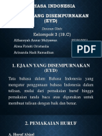 Bahasa Indonesia EYD