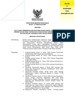 Tahun 2007 Permenhut No. P.19 - Tata Cara Pemberian Izin Dan Perluasan Areal Kerja UPHHK HTI Dalam HT Pada HP