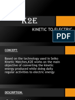 Kinetic To Electric