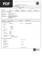 SSDT Tax Settlement Statement | PDF