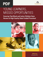 Young Learners Missed Opportunities