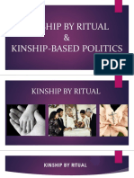 Kinship by Ritual & Kinship-Based Politics