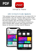 What's New: iOS 13 Dark Side Update