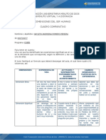 Cuadro Comparativo Dimensiones Del Ser Humano