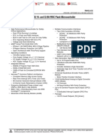 RM42L432 16-And 32-Bit RISC Flash Microcontroller: 1 Device Overview