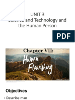 Unit 3 Science and Technology and The Human Person