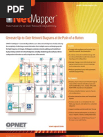 Download Network Diagramming  OPNET NetMapper by OPNET Technologies Inc SN43382934 doc pdf