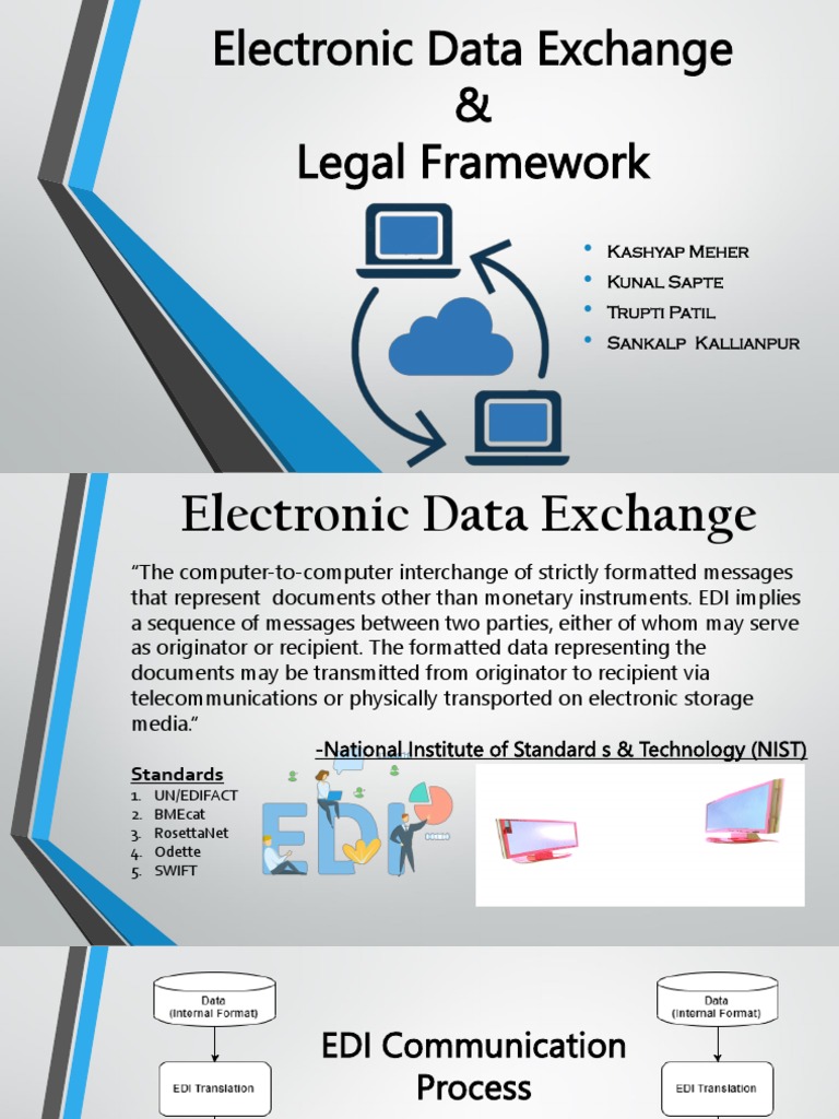 Electronic Data Exchange PDF
