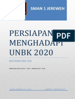 Persiapan Menghadapi Unbk 2020