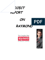 Project On Raymond