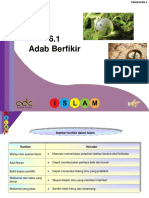 6.1 Adab Berfikir