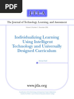 Individualizing Learning Using Intelligent Technology and Universally Designed Curriculum