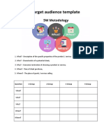 Target Audience Template Prepared by Iliya Shkuruk