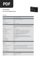 Sony DSC-WX350B Datasheet