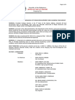 Executive Order - Road Development and Clearing Task Group 2019 (Approved)