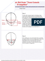 (Tutorial) How To Draw Manga - Rei Ayanami (Neon Genesis Evangelion) PDF