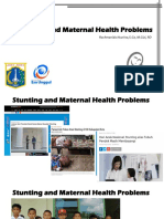 Stunting and Maternal Health Problems'18