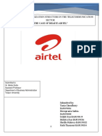 Airtel Organization Structure