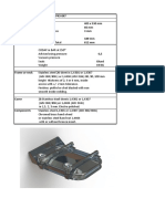 Technical File P43-047 Reference Dimensions 405 X 530 MM 66 MM 3 MM 189 MM 612 MM