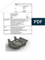 Technical File P42-031 Reference Dimensions 314 X 424 MM 66 MM 2 MM 189 MM 550 MM