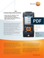 Testo 440 Datasheet 1981 1214