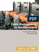 Cable Management in the Workplace Booklet Promotes Health, Safety and Productivity