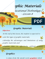 Graphic Materials: Educational Technology 1 - Lesson 8