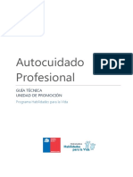 Autocuidado profesional guía técnica