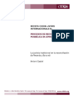 Justicia Transicional, Caso Ruanda