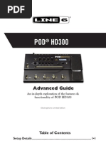 Download POD HD300 Advanced Guide Rev B - English by noname4603 SN43385305 doc pdf
