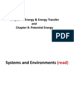 CHP 7 8 Energy Energy Transfer Potential Energy