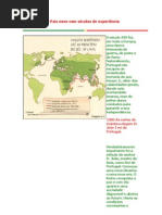 2 - Um País novo com séculos de experiência