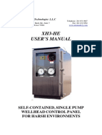 Self-Contained Wellhead Control Panel User's Manual