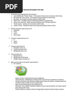 (Biologi) Latihan Soal PTS