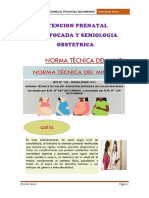 Atencion Prenatal Reenfocada y Semiologia Obstetrica